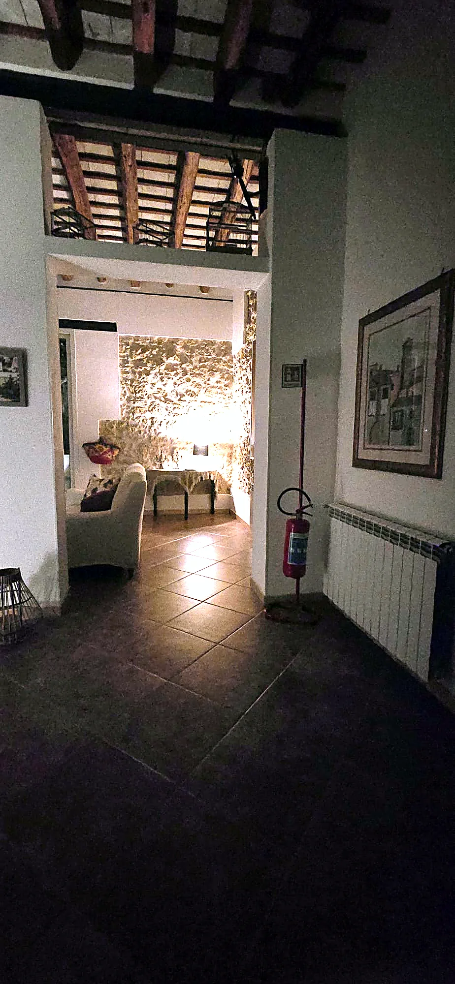 Ambienti con soffitto in legno