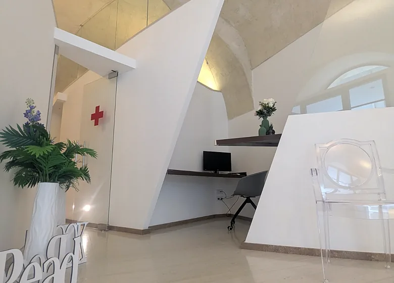 Ambiente dello studio dermatologico Dott.ssa Ladisa